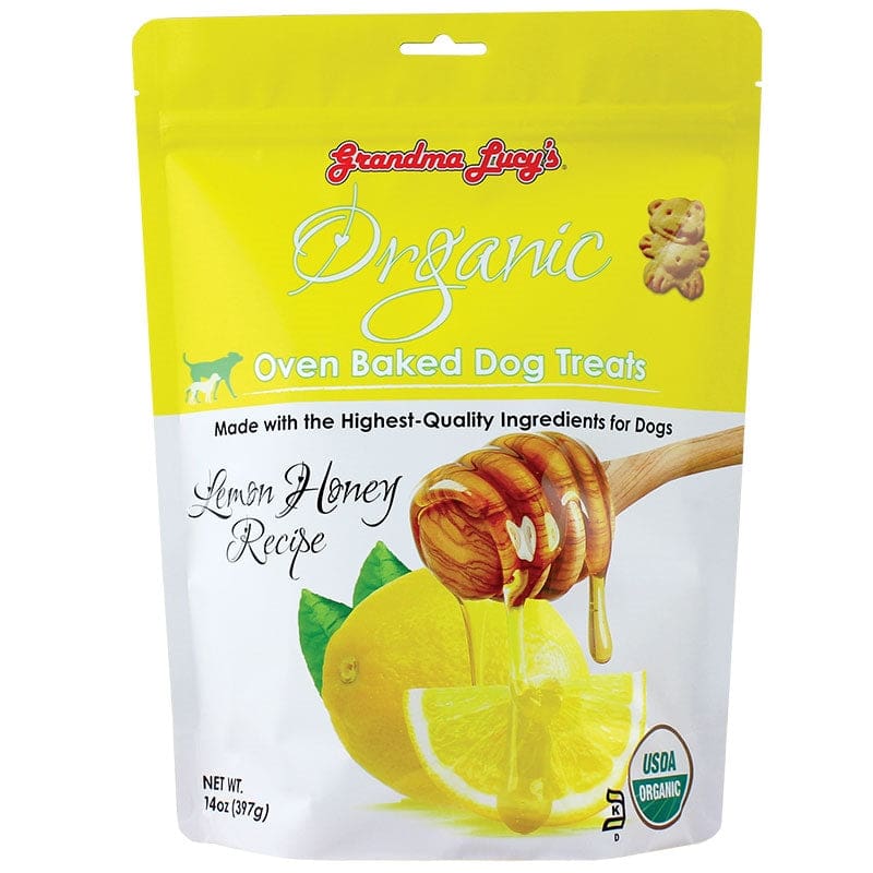 Grandma Lucys Dog Organic Baked Honey Treats 14 Oz - Pet Supplies - Grandma Maes