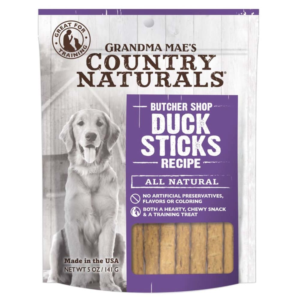 Grandma Maes Country Naturals Duck Sticks Dog Treats 5 oz - Pet Supplies - Grandma Maes