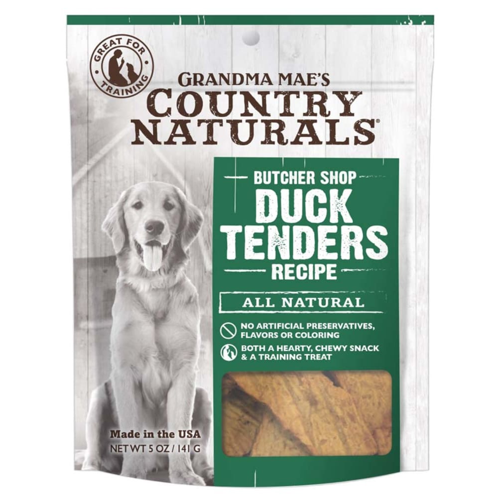 Grandma Maes Country Naturals Duck Tenders Dog Treats 5 oz - Pet Supplies - Grandma Maes