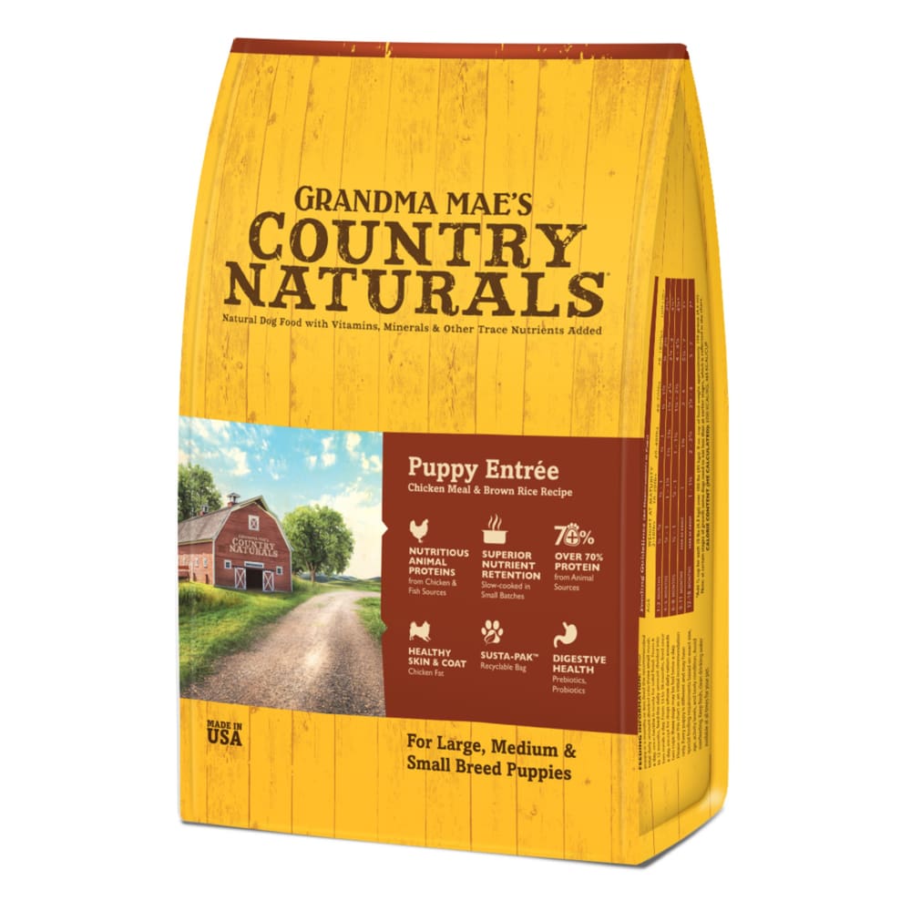 Grandma Maes Country Naturals Premium All Natural Puppy Food 14 lb - Pet Supplies - Grandma Maes