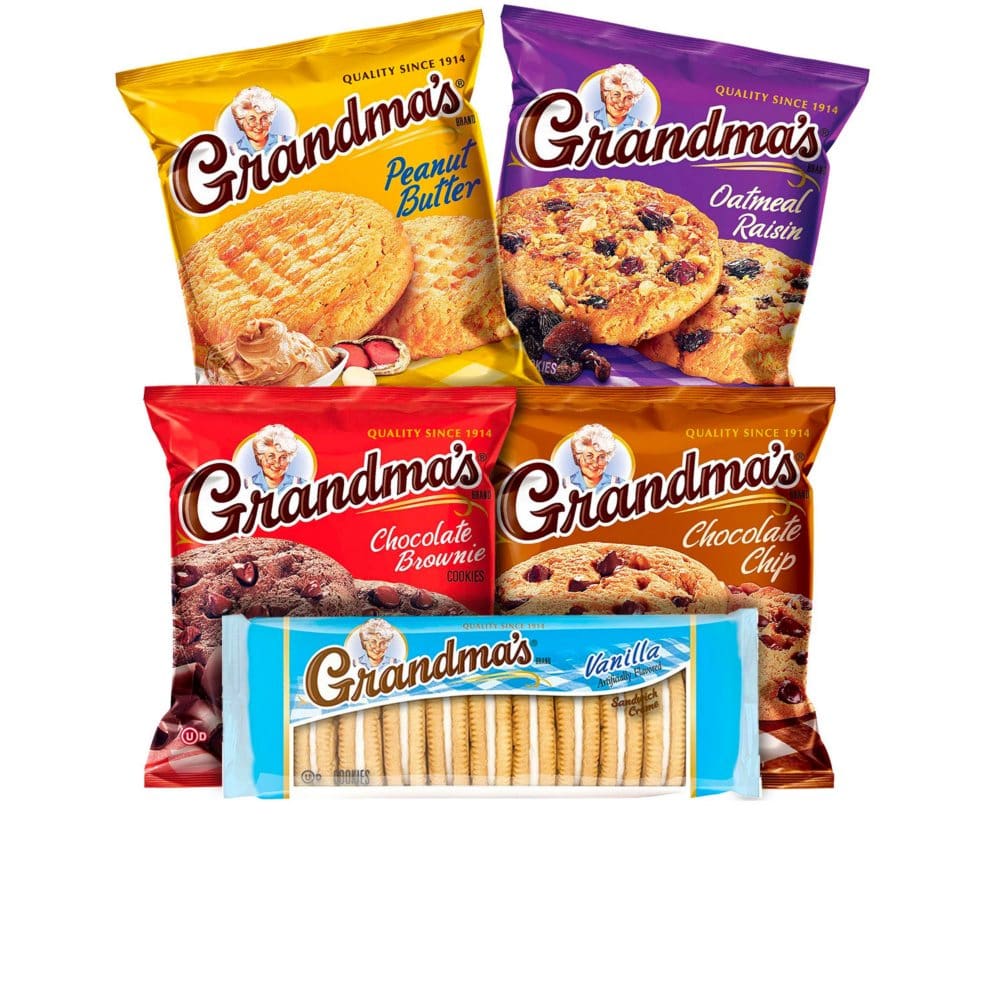 Grandma’s Cookies Variety Pack (36 pk.) - Bulk Pantry - Grandma’s Cookies