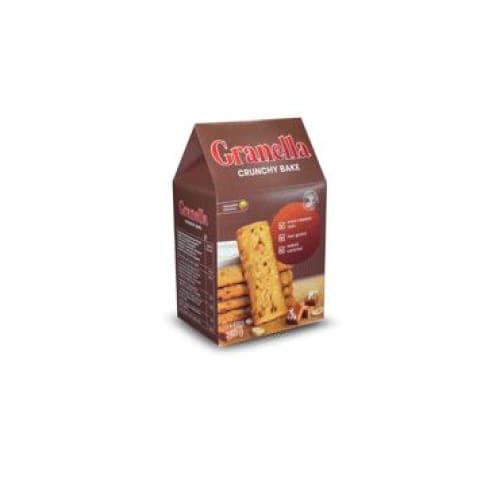 GRANELLA Four-Grain Cookies with Nuts& Salted Caramel 8.47 oz. (240 g.) - GRANELLA
