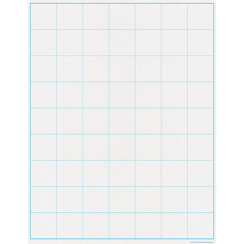 Graphing Grid Large Dryerase Chart (Pack of 10) - Math - Teacher Created Resources