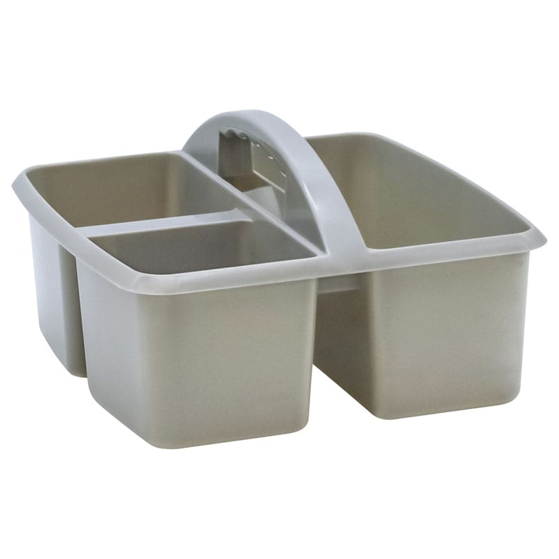Gray Plastic Storage Caddy (Pack of 10) - Storage Containers - Teacher Created Resources