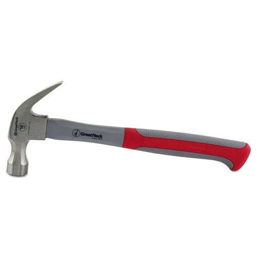 Great Neck 16 Oz Claw Hammer With High-visibility Orange Fiberglass Handle - Industrial - Great Neck®