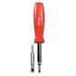 Great Neck 4 In-1 Screwdriver W/interchangeable Phillips/standard Bits Assorted Colors - Janitorial & Sanitation - Great Neck®
