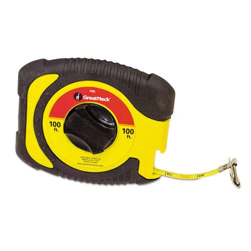 Great Neck English Rule Measuring Tape 0.38 X 100 Ft Steel Yellow - Office - Great Neck®
