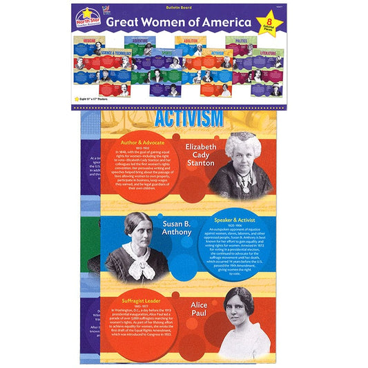 Great Women Of America Bbs (Pack of 2) - Social Studies - North Star Teacher Resource