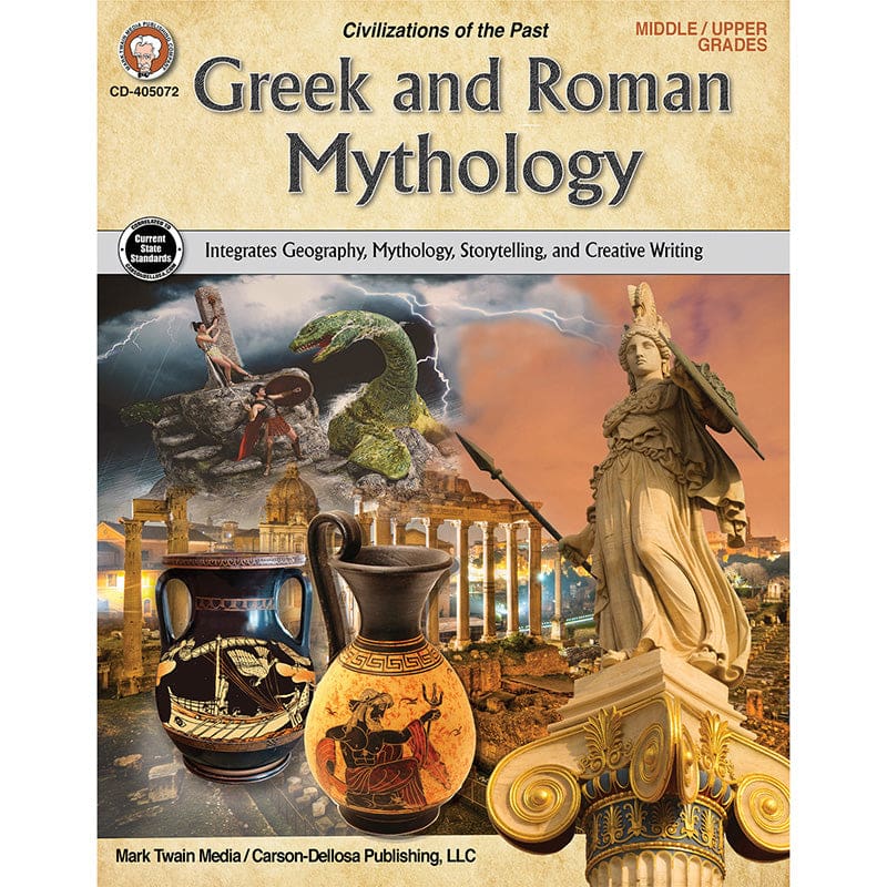 Greek And Roman Mythology (Pack of 6) - History - Carson Dellosa Education