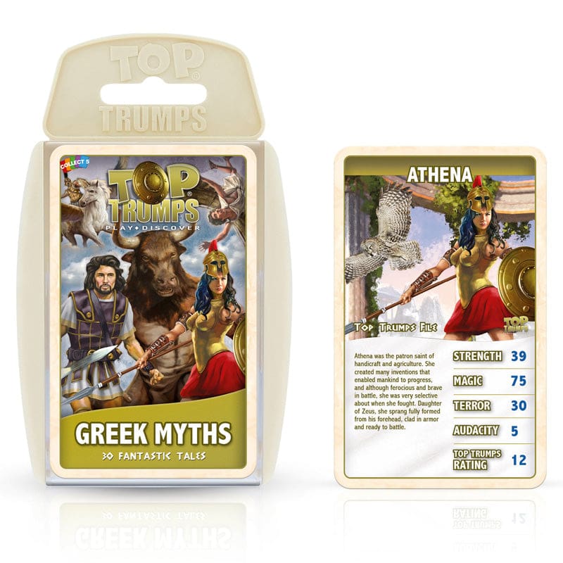 Greek Mythology Card Game (Pack of 6) - Card Games - Top Trumps Usa Inc