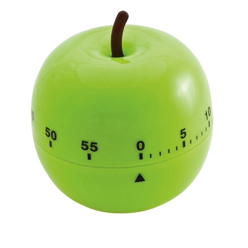 Green Apple Shaped Timer (Pack of 6) - Timers - Baumgartens Inc