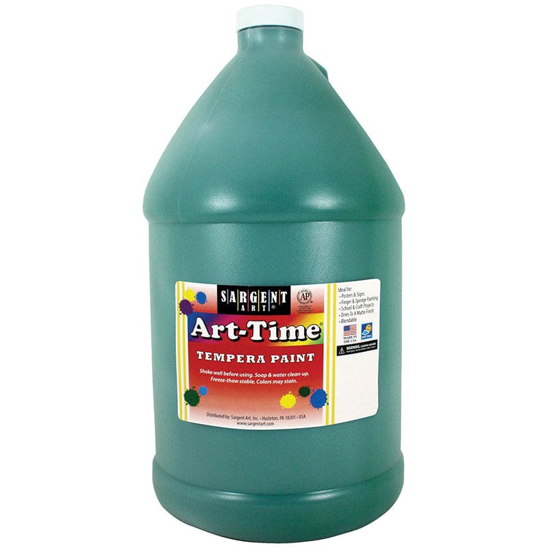 Green Art-Time Gallon (Pack of 2) - Paint - Sargent Art Inc.