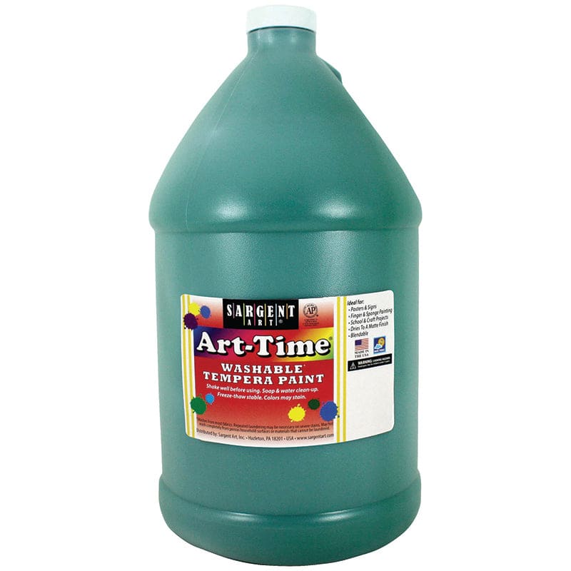 Green Art-Time Washable Paint Glln (Pack of 2) - Paint - Sargent Art Inc.