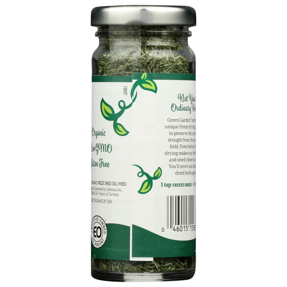 GREEN GARDEN: Ssnng Herb Dill Frz Dried 108 ml - Grocery > Cooking & Baking > Extracts Herbs & Spices - Green Garden