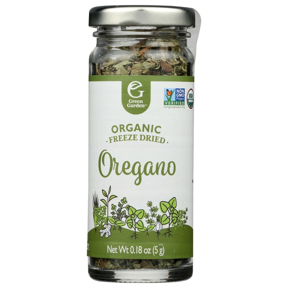 GREEN GARDEN: Ssnng Herb Oreg Frz Dried 108 ml - Grocery > Cooking & Baking > Extracts Herbs & Spices - Green Garden