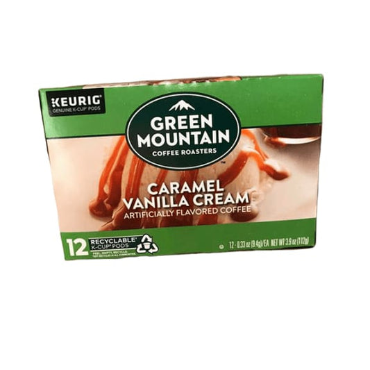 Green Mountain Coffee Caramel Vanilla Cream Blend, 12 Count - ShelHealth.Com