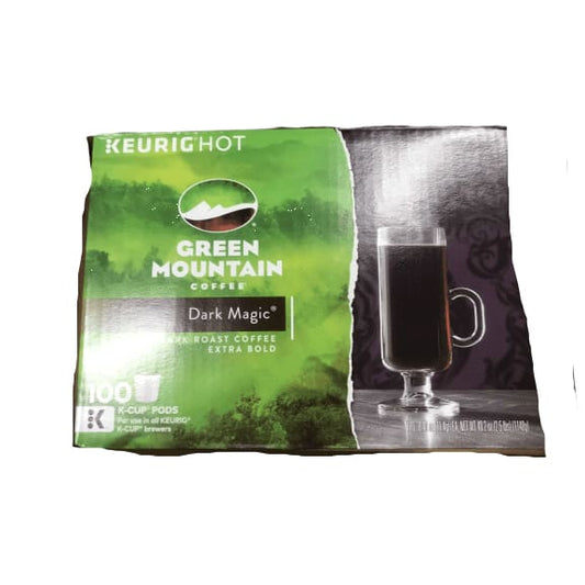 Green Mountain Coffee Roasters Keurig Single-Serve K-Cup pods, Dark Roast Coffee, 100 Count, 40.2 Ounce - ShelHealth.Com