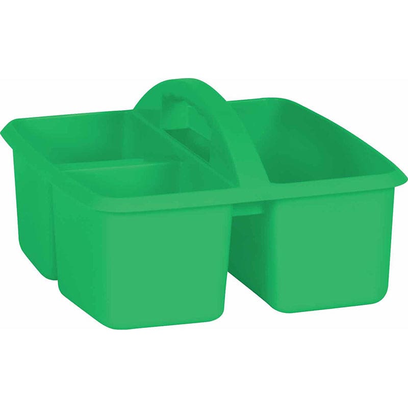 Green Plastic Storage Caddy (Pack of 10) - Storage Containers - Teacher Created Resources