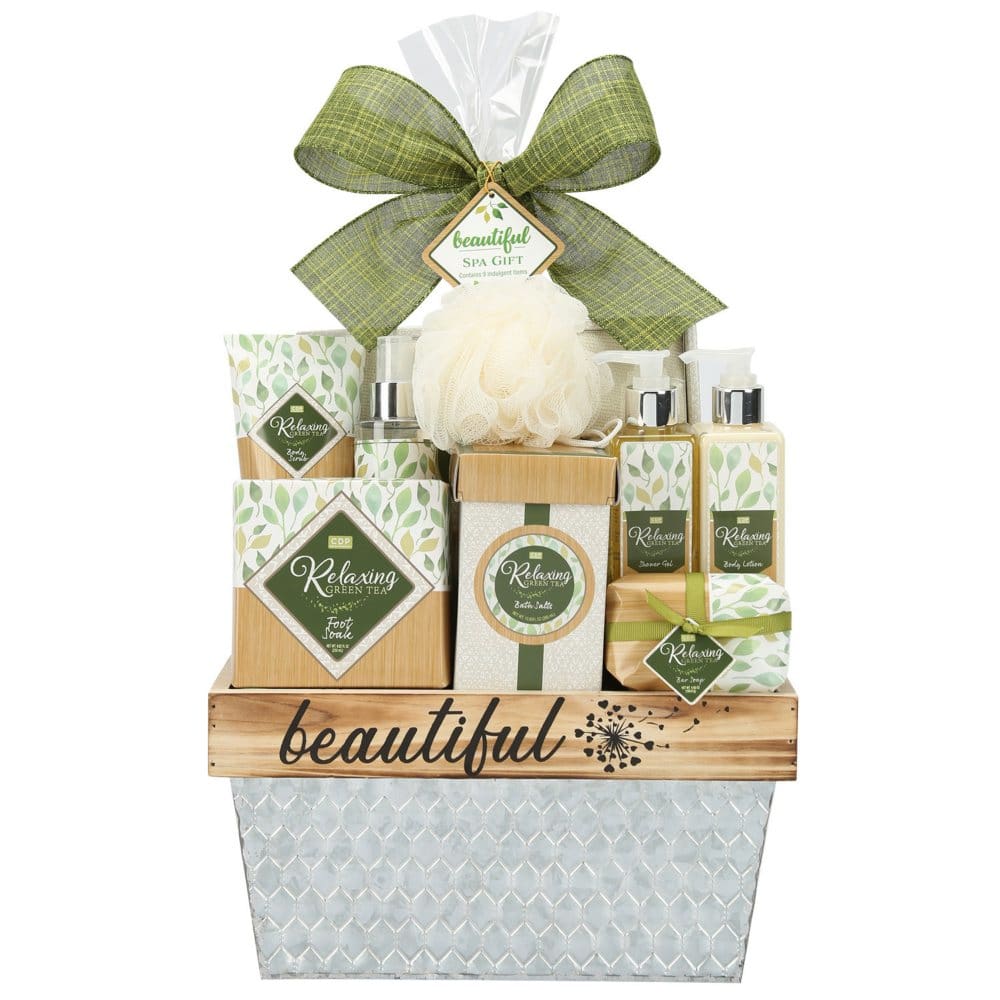 Green Tea Spa Gift - Gift Baskets - Green Tea