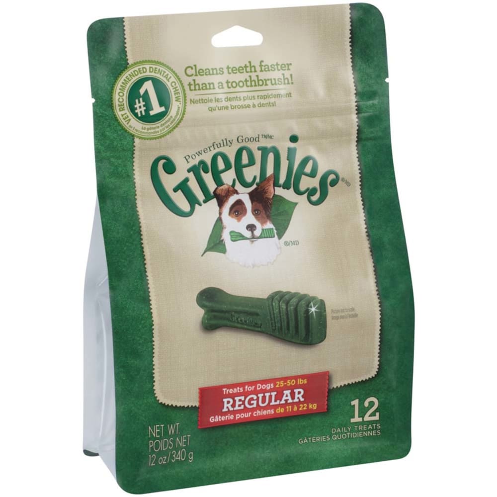 Greenies Dog Dental Treats Original 1ea/12 oz 12 ct Regular - Pet Supplies - Greenies