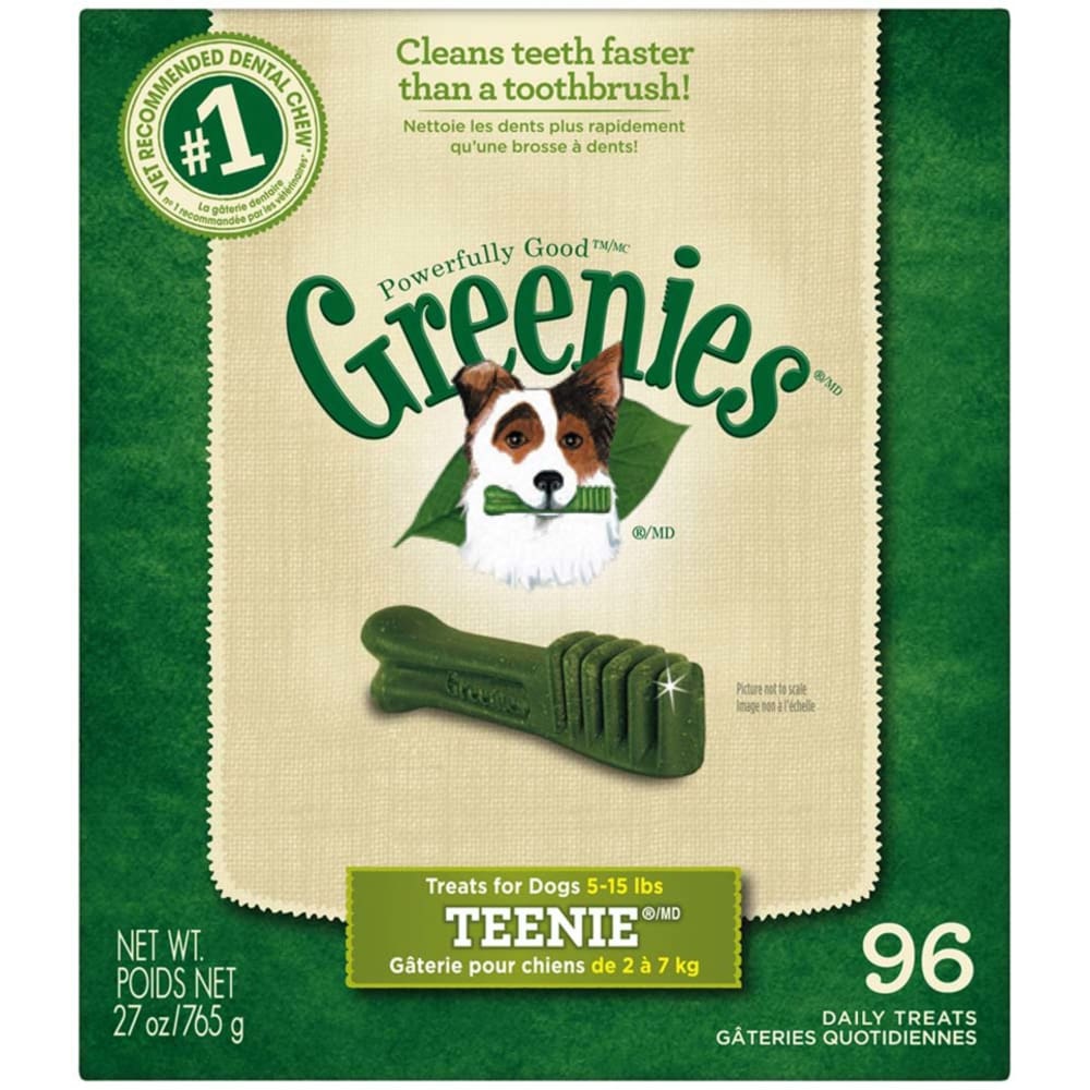Greenies Dog Dental Treats Original 1ea/27 oz 96 ct Teenie - Pet Supplies - Greenies