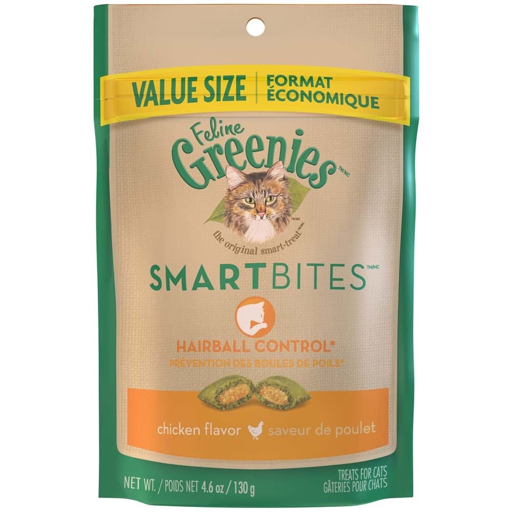 Greenies Feline SmartBites Healthy Indoor Cat Treats Chicken 1ea/4.6 oz - Pet Supplies - Greenies