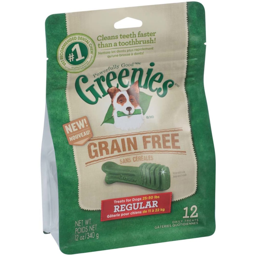 Greenies Grain Free Dog Dental Treats Original 1ea/12 oz 12 ct Regular - Pet Supplies - Greenies