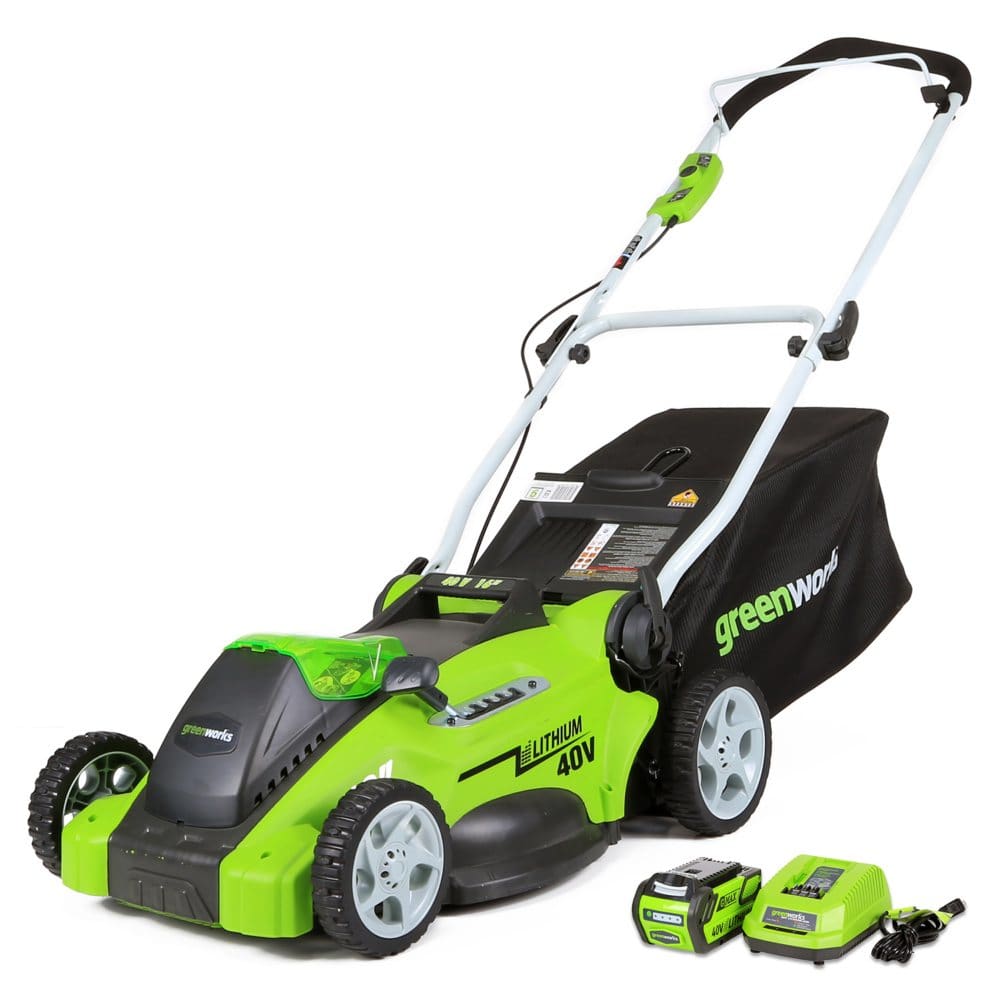 GreenWorks G-MAX 40V 16 Cordless Lawn Mower - Lawn Mowers - GreenWorks