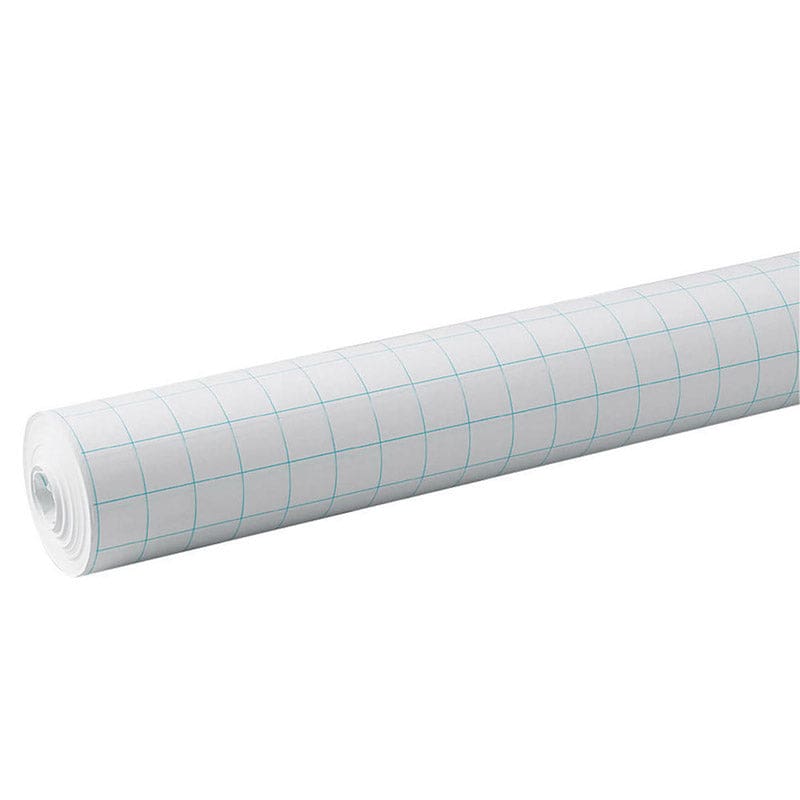 Grid Paper Rl Wht 1 Quadrille Ruled 34X200 1 Roll - Bulletin Board & Kraft Rolls - Dixon Ticonderoga Co - Pacon