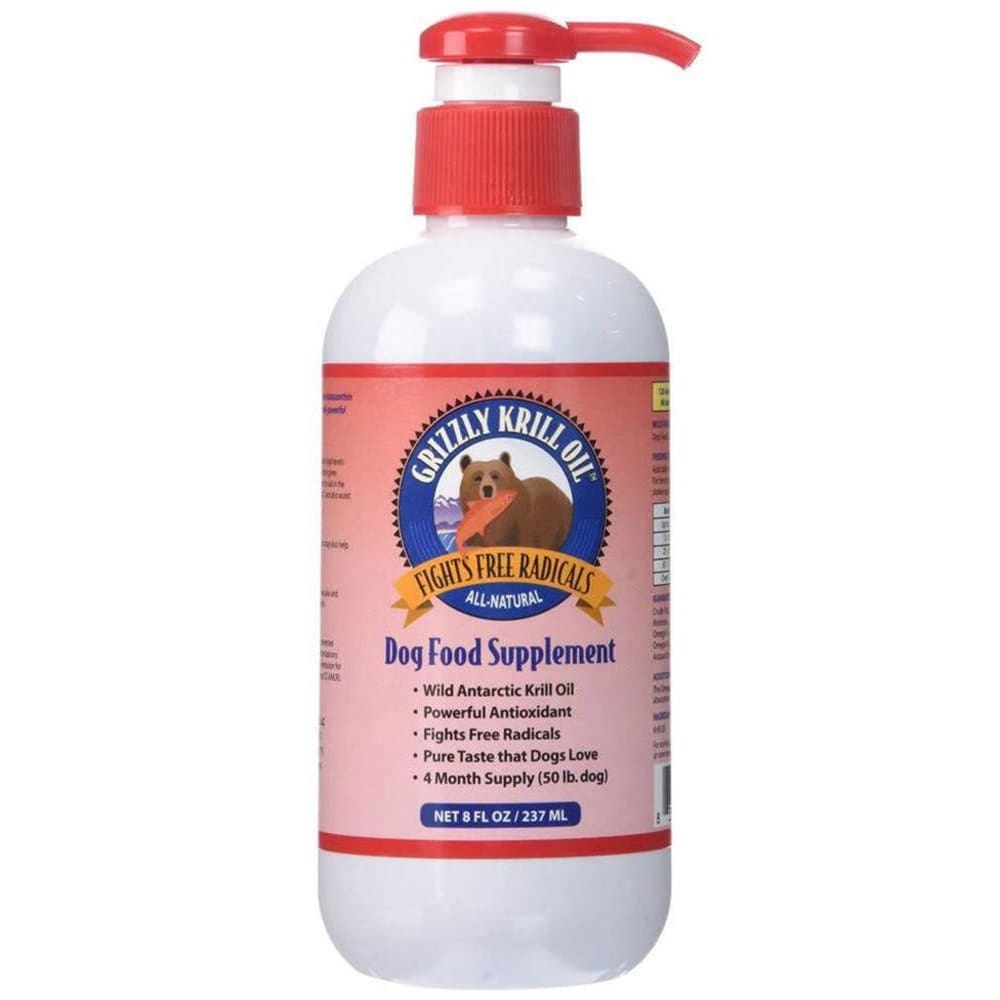 Grizzly Dog Krill Oil 8Oz - Pet Supplies - Grizzly