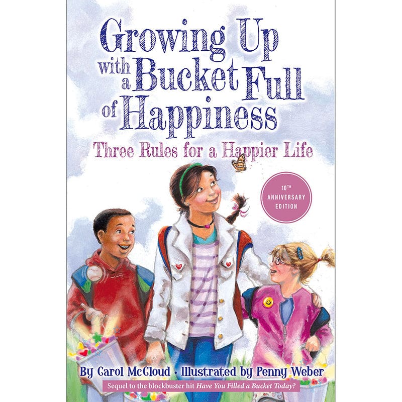 Growing Up with Bucket Happiness Book 3 Rules Happier Life (Pack of 6) - Self Awareness - Ipg Book