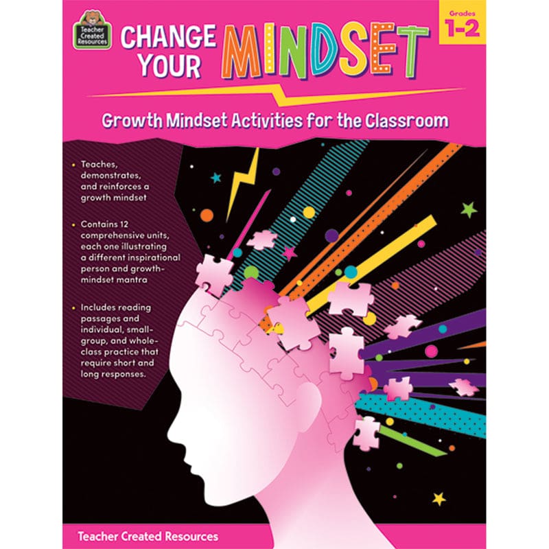 Growth Mindset For Classroom Gr 1-2 (Pack of 3) - Self Awareness - Teacher Created Resources