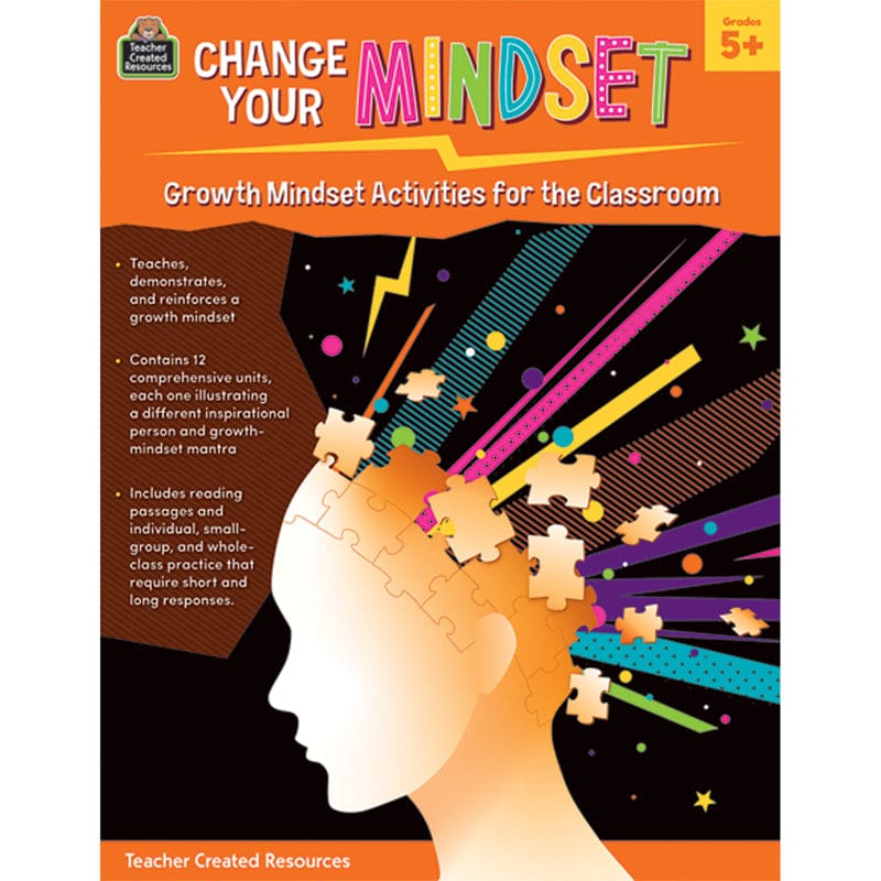 Growth Mindset For Classroom Gr 5+ (Pack of 3) - Self Awareness - Teacher Created Resources