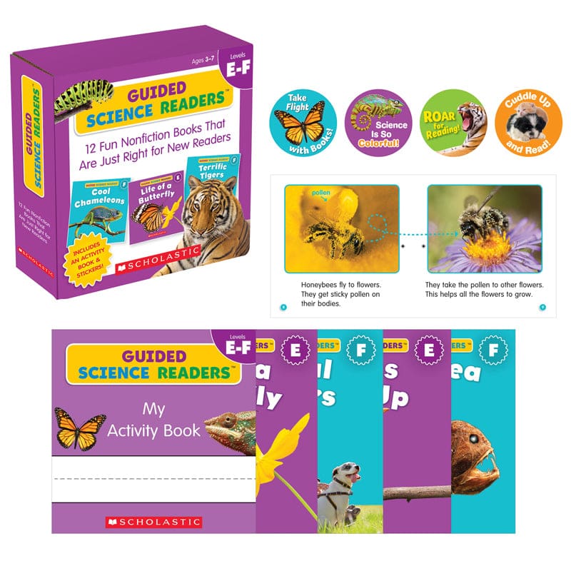 Guided Science Readers Levels E-F Parent Pack - Science - Scholastic Teaching Resources