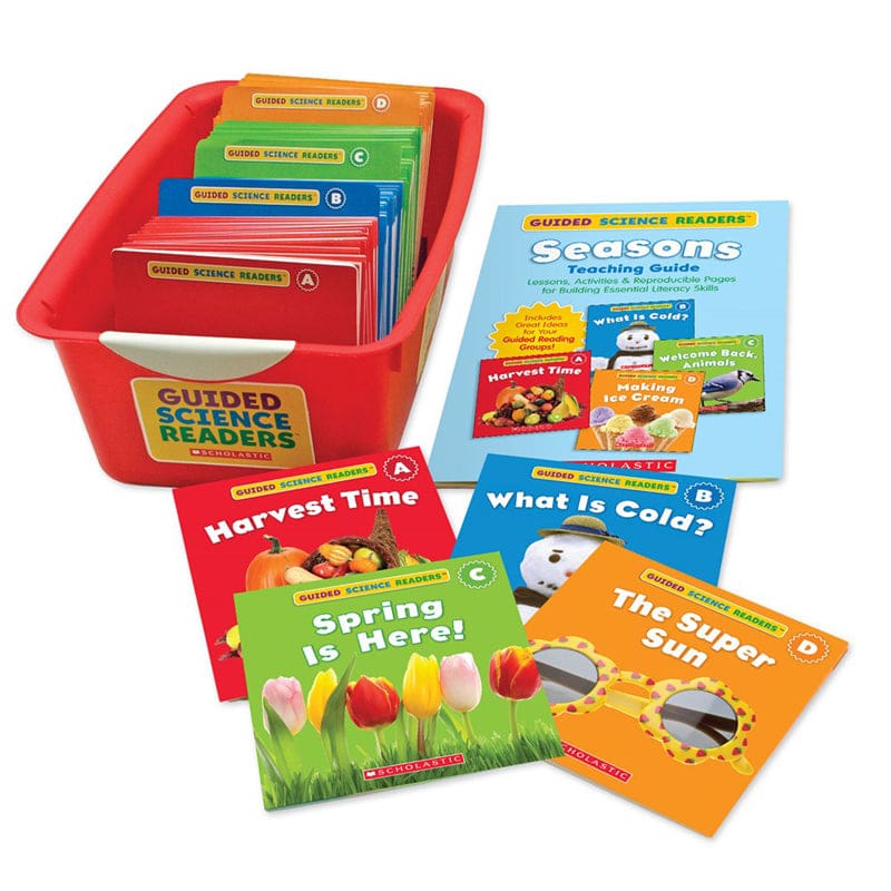 Guided Science Readers Super Set Seasons - Science - Scholastic Teaching Resources