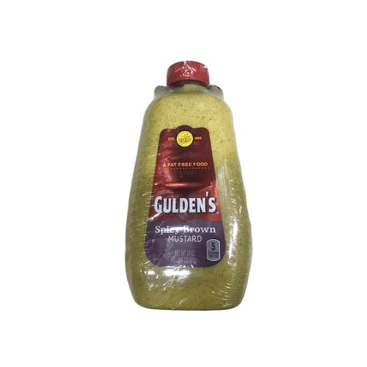 Gulden's, Spicy Brown Mustard, 24oz Bottle (Pack of 2) - ShelHealth.Com