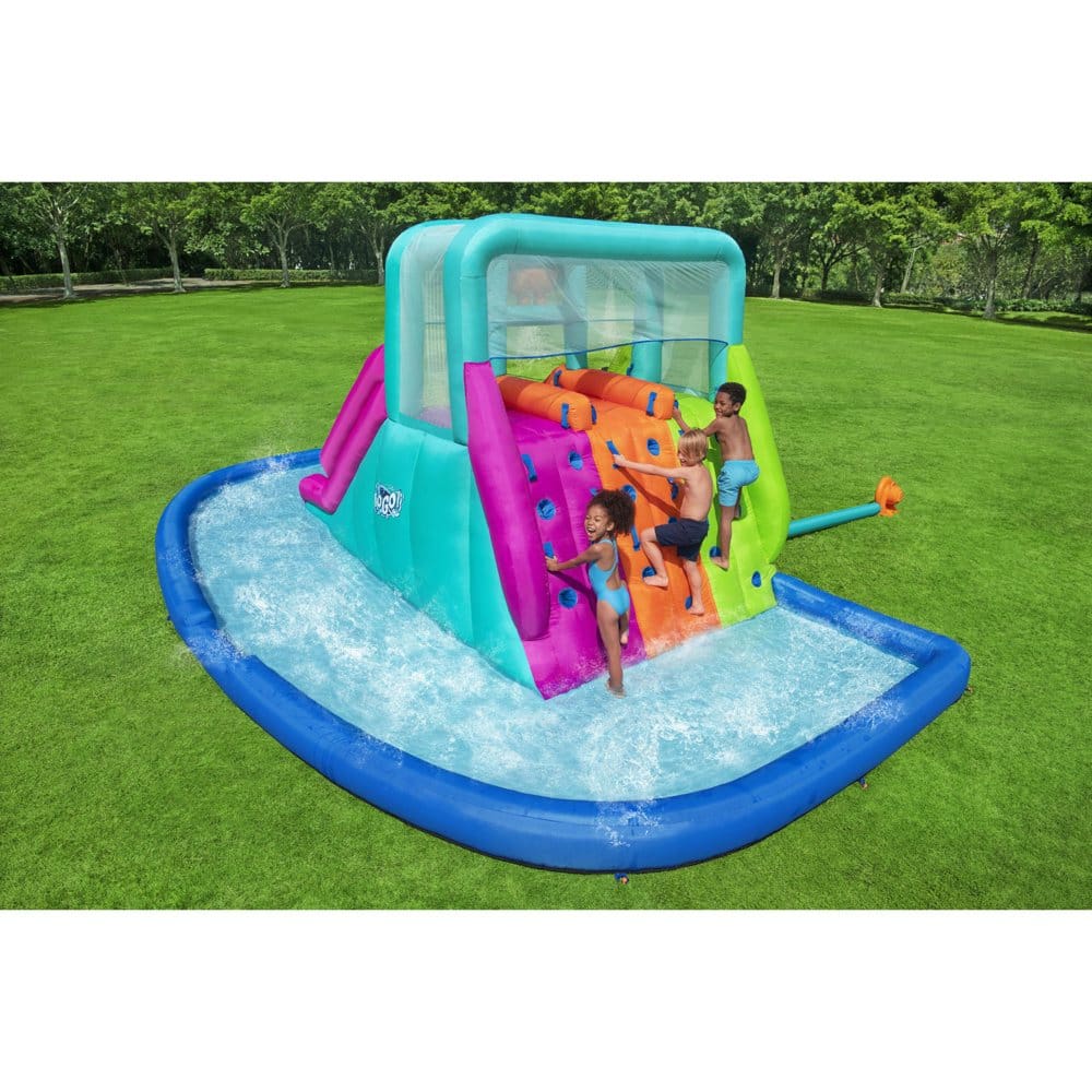 H2OGO! Triple Splash Kids Inflatable Water Park - 22’ - Pools & Water Fun - H2OGO!