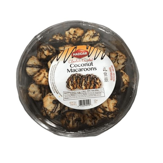 Haddar Chocolate Drissled Coconut Macaroons, 32 oz - ShelHealth.Com