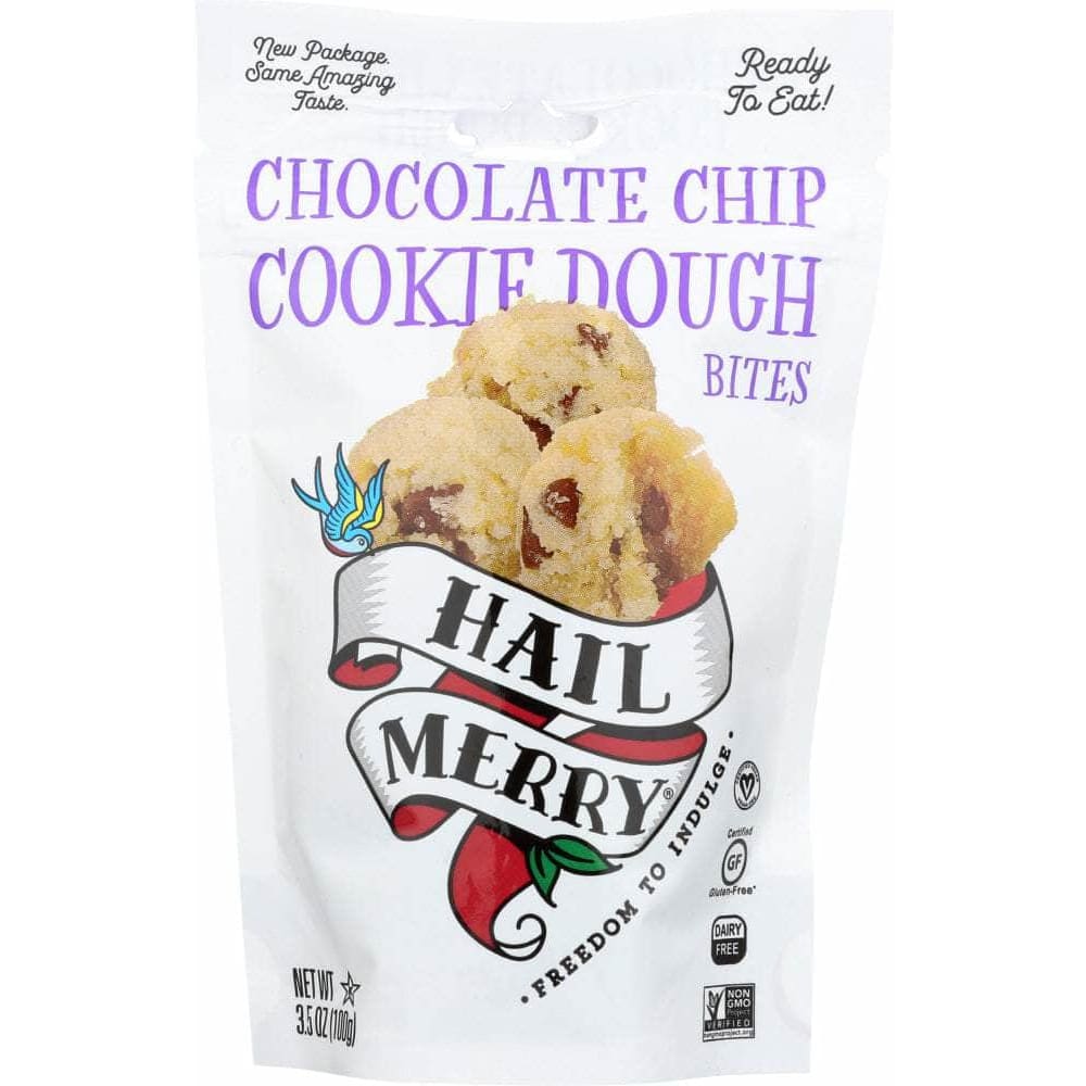 Hail Merry Hail Merry Chocolate Chip Cookie Dough Bites, 3.5 oz