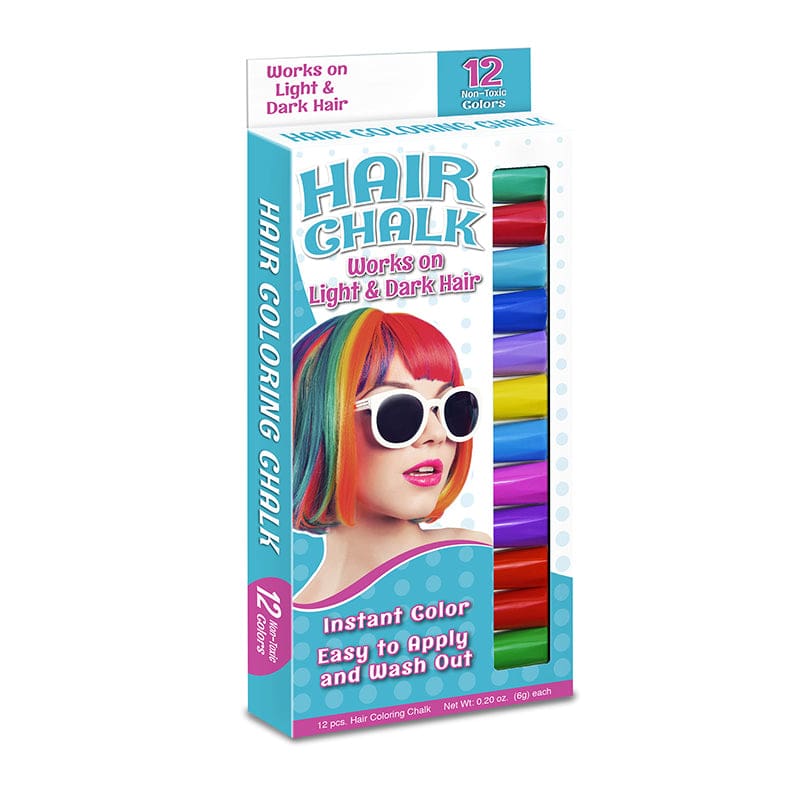 Hair Stix Hair Chalk 12 Colors - Chalk - The Pencil Grip
