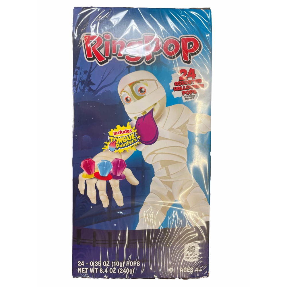 Ring Pop Halloween Ring Pop Individually Wrapped Assorted 24 Count