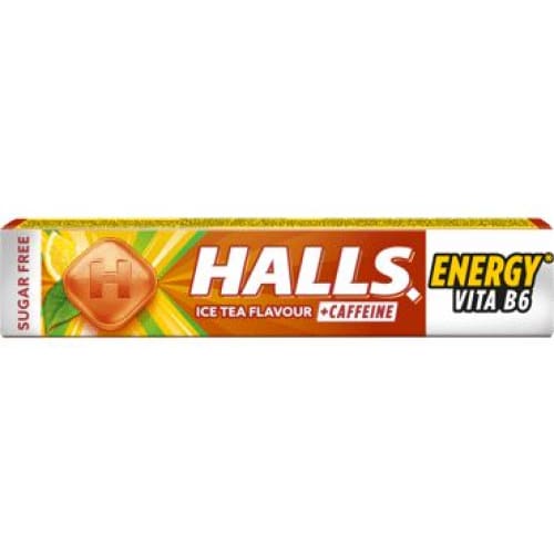 HALLS ENERGY IDE TEA Flavour Pastilles 1.13 oz. (32 g.) - Halls