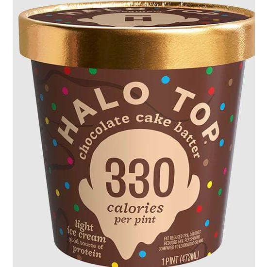 HALO TOP Grocery > Frozen HALO TOP: Chocolate Cake Batter Pint, 16 fo