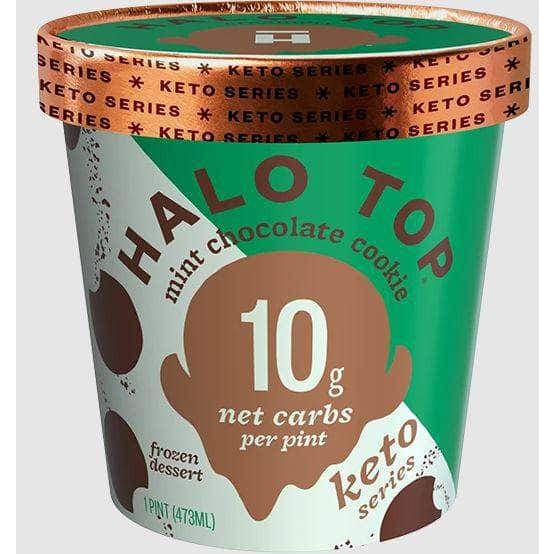 HALO TOP Grocery > Frozen HALO TOP: Mint Chocolate Cookie Keto Pint, 16 fo