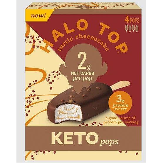 HALO TOP Grocery > Frozen HALO TOP: Turtle Cheesecake Keto Pops, 4 ea