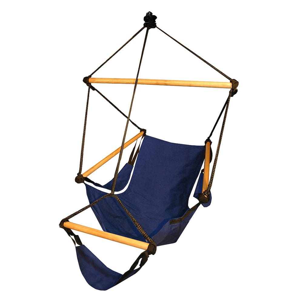 Hammaka Cradle Chair - Blue - Outdoor Decorative Accents - Hammaka