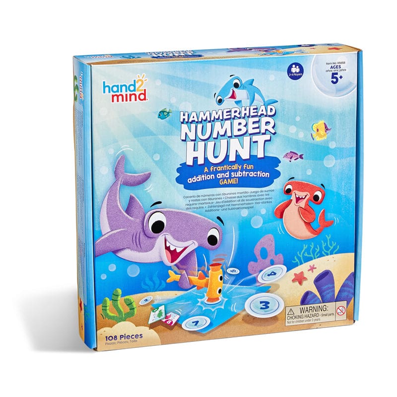 Hammerhead Number Hunt (New Item With Future Availability Date) - Math - Learning Resources