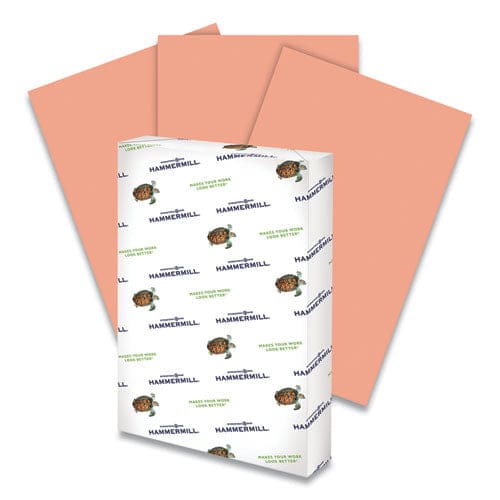 Hammermill Colors Print Paper 20 Lb Bond Weight 8.5 X 11 Pink 500 Sheets/ream 10 Reams/carton - School Supplies - Hammermill®