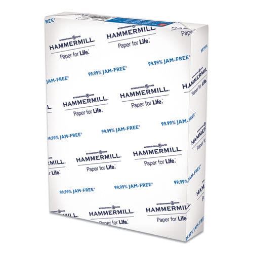 Hammermill Copy Plus Print Paper 92 Bright 20 Lb Bond Weight 8.5 X 11 White 500 Sheets/ream 10 Reams/carton - School Supplies - Hammermill®