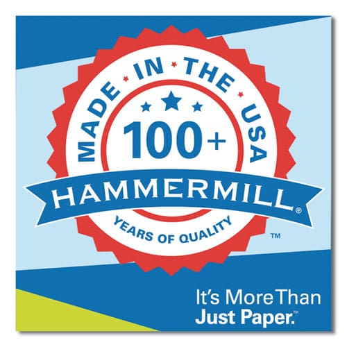 Hammermill Copy Plus Print Paper 92 Bright 20 Lb Bond Weight 8.5 X 14 White 500/ream - School Supplies - Hammermill®